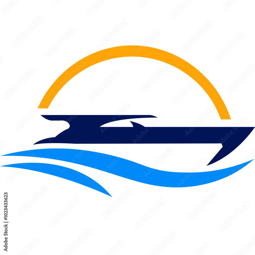 Boat Rental Logo Boat Rental Logo