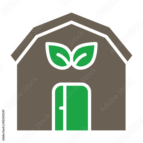 Greenhouse Icon Design