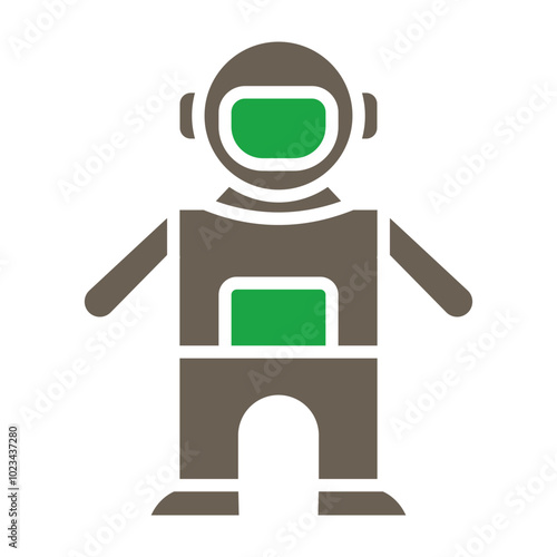 Space Suit Icon Design