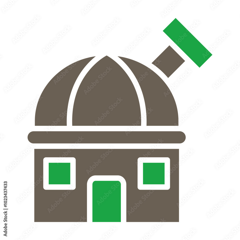 Observatory Icon Design Observatory Icon Design