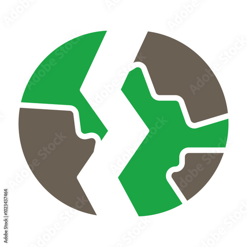 Destroyed Icon Design