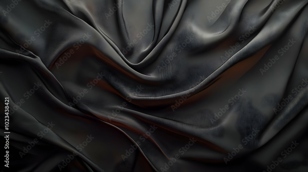 Abstract Black Fabric Background Abstract Black Fabric Background