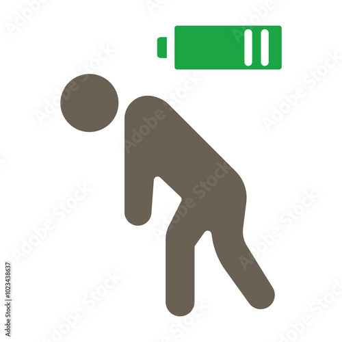 Fatigue Icon Design