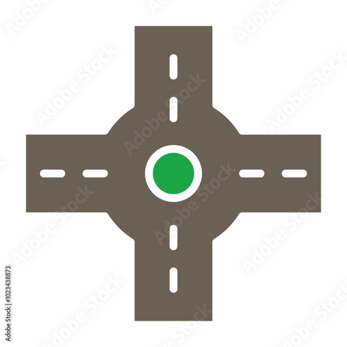 Roundabout Icon Design