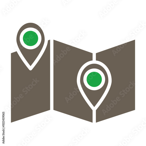 Nearby Destinations Icon Design