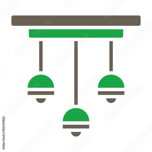 Ceiling Lamp Icon Design