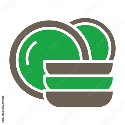 Dishware Icon Design