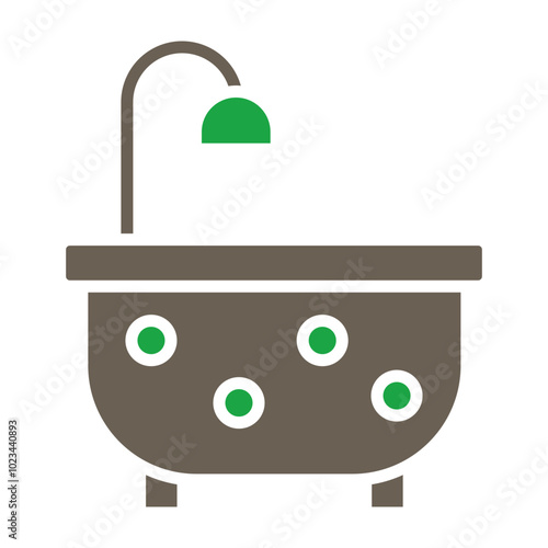 Bathtub Icon Design