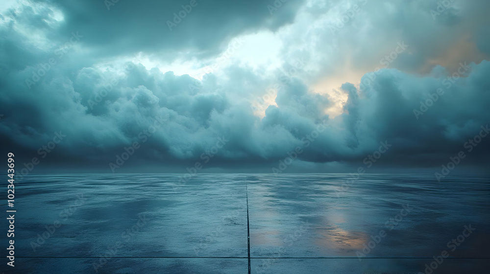 Dark Blue Storm Clouds Abstract Background Dark Blue Storm Clouds Abstract Background