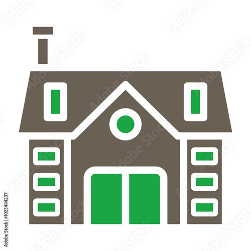 Bungalow Icon Design