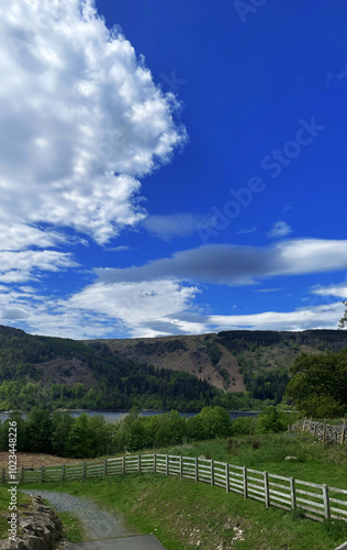 Beautiful landscape in England