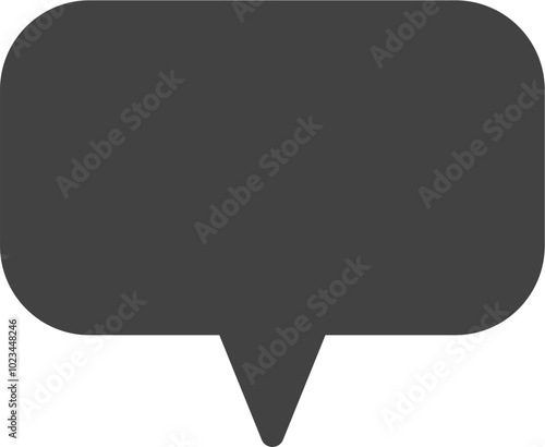 chat message speech bubble solid icon
