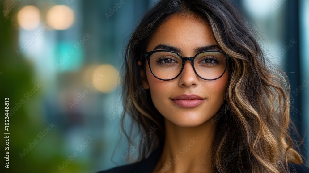 Portrait of a Woman with Glasses Portrait of a Woman with Glasses
