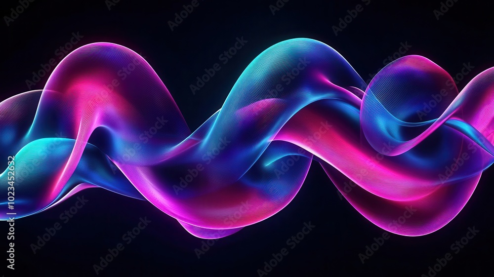 A vibrant, swirling abstract design featuring dynamic pink and blue hues against a dark backdrop, evoking motion and energy. A vibrant, swirling abstract design featuring dynamic pink and blue hues against a dark backdrop, evoking motion and energy.