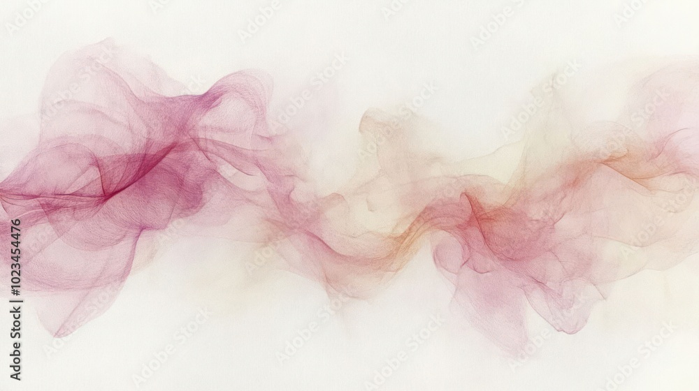 Abstract wispy textures in soft pink and yellow hues, conveying fluidity and motion. Abstract wispy textures in soft pink and yellow hues, conveying fluidity and motion.