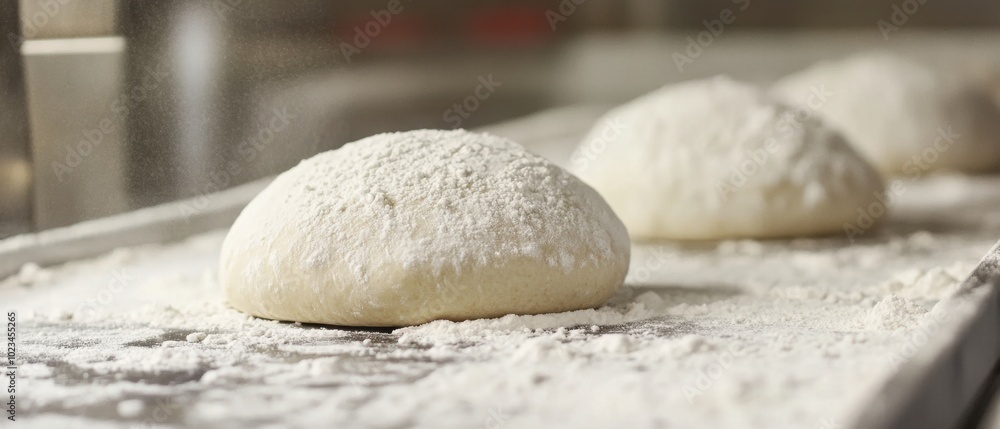 Dough Preparation in Pizza Production Process Dough Preparation in Pizza Production Process