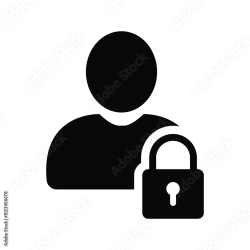 User lock icon