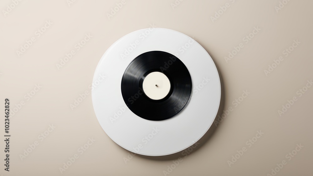 Mockup vinyl record. Great for displaying limited edition releases. Mockup vinyl record. Great for displaying limited edition releases.
