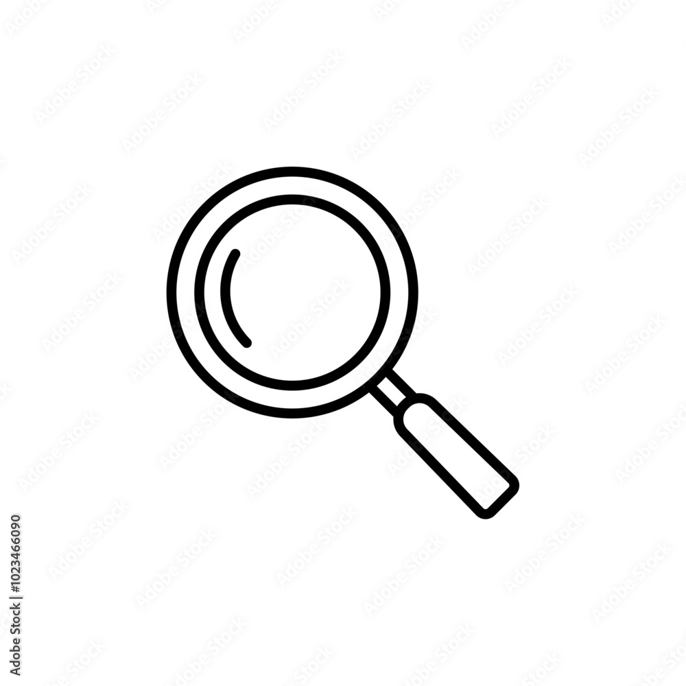 An icon of a magnifying glass, symbolizing search or investigation, commonly used in research or detective visuals. An icon of a magnifying glass, symbolizing search or investigation, commonly used in research or detective visuals.