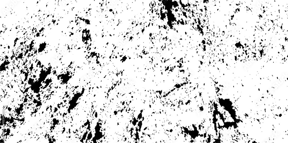 Obraz premium Grunge Black And White Urban Vector Texture Template. Easy To Create Abstract Dotted,