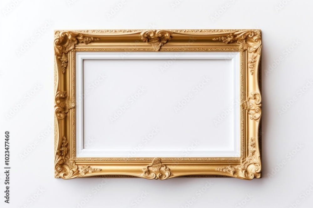 Frame hang on the wall photography white background rectangle. Frame hang on the wall photography white background rectangle.