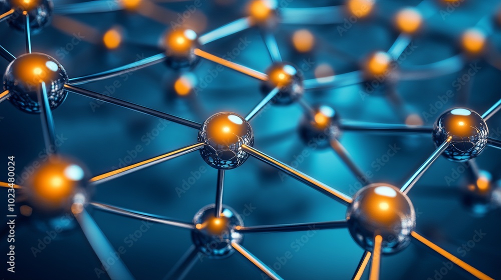 3D Illustration of Graphene Atomic Structure: A Nanotechnology Background Illustration Showcasing the Unique Properties and Applications of Graphene in Material Science 3D Illustration of Graphene Atomic Structure: A Nanotechnology Background Illustration Showcasing the Unique Properties and Applications of Graphene in Material Science