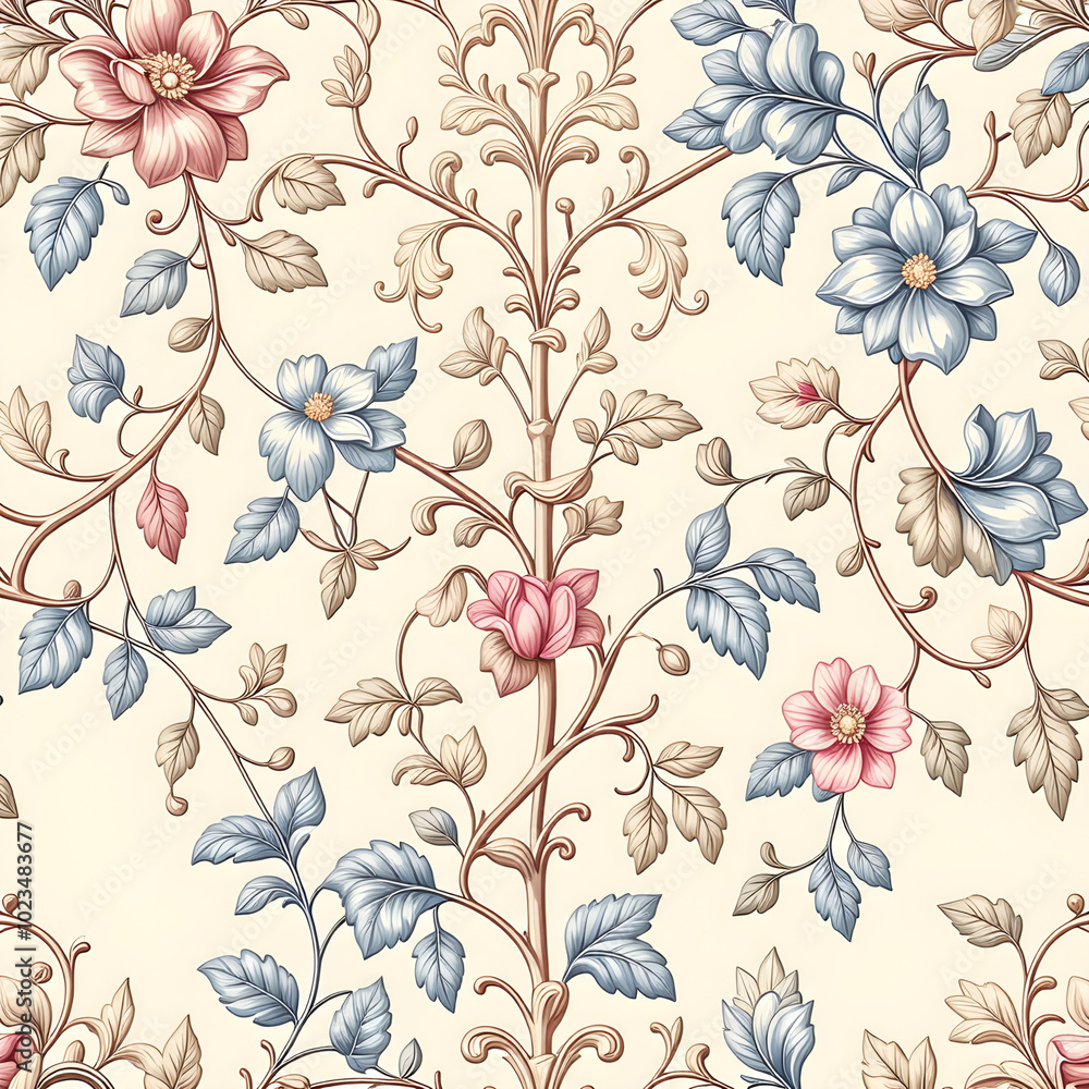 seamless pattern with flowers seamless pattern with flowers