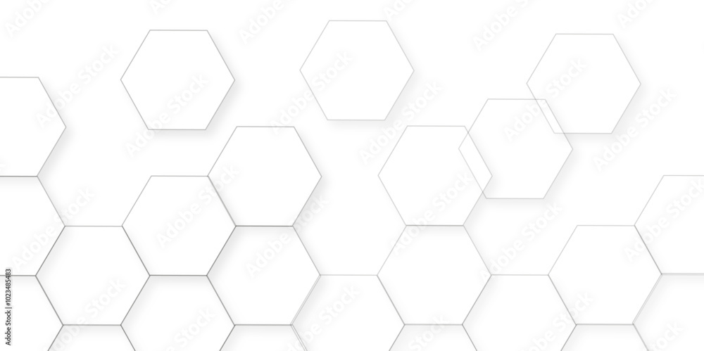 Abstract white background with hexagon and hexagonal background. Luxury white pattern with hexagons. abstract 3d hexagonal background with shadow. 3D futuristic abstract honeycomb mosaic background. Abstract white background with hexagon and hexagonal background. Luxury white pattern with hexagons. abstract 3d hexagonal background with shadow. 3D futuristic abstract honeycomb mosaic background.