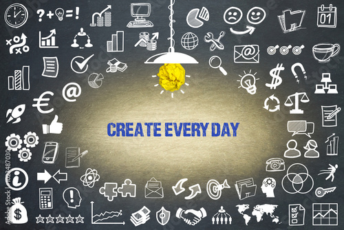 create every day	 photo