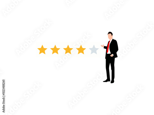 man with feedback 