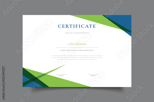 certificate template background design