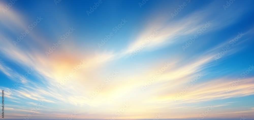 A beautiful sky background with soft clouds and vibrant colors, representing the tranquility of nature at dusk or dawn. A beautiful sky background with soft clouds and vibrant colors, representing the tranquility of nature at dusk or dawn.