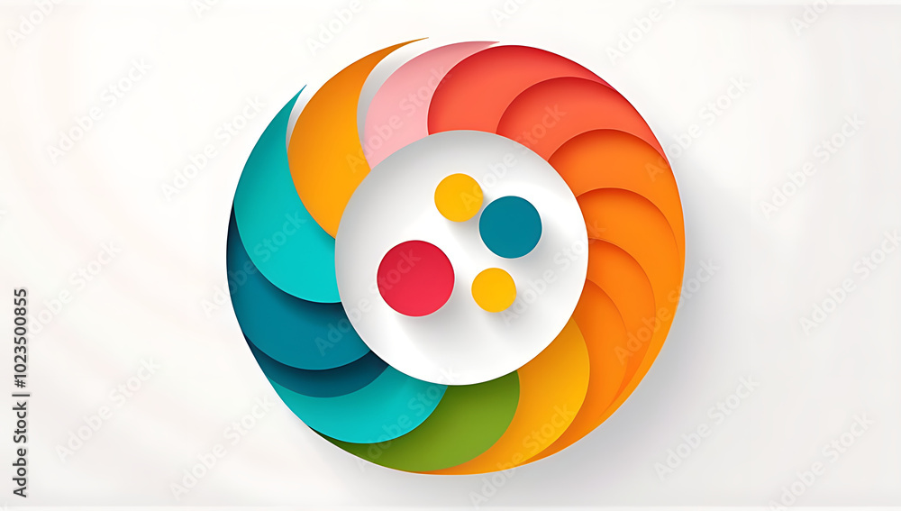 transparent spiral colorful spheres adding festive charm transparent spiral colorful spheres adding festive charm