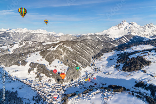 Erlebnis Ballonfahrt in Filzmoos