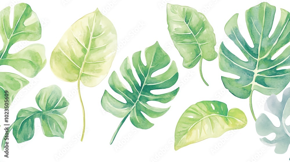 A vibrant collection of green leaves showcasing nature's beauty, perfect for botanical designs and eco-friendly themes. A vibrant collection of green leaves showcasing nature's beauty, perfect for botanical designs and eco-friendly themes.