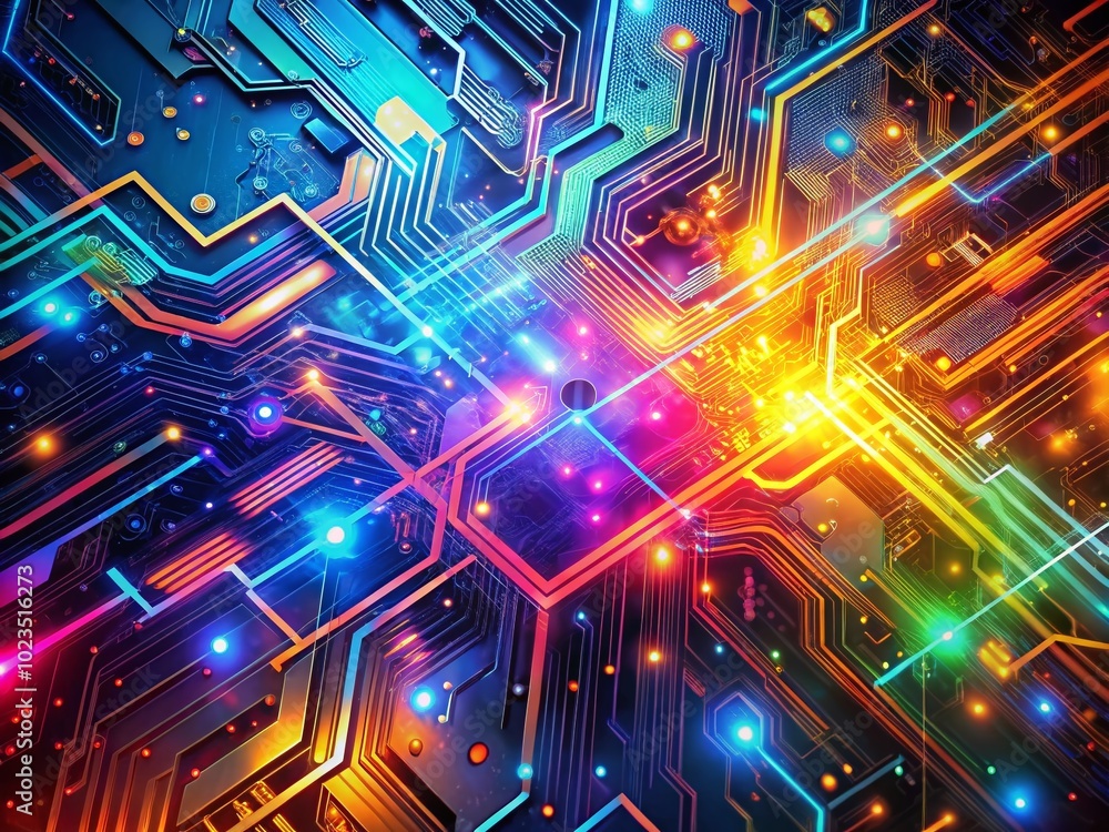 Abstract technology background featuring digital circuits and futuristic patterns for innovation and modern design Abstract technology background featuring digital circuits and futuristic patterns for innovation and modern design