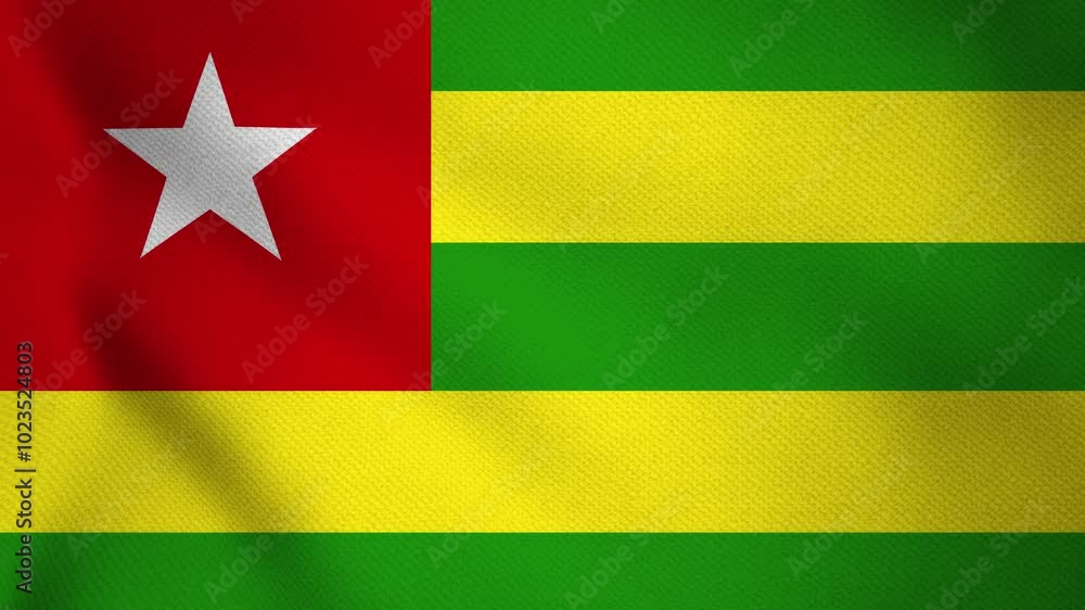 A Proud Representation of National Identity: The Togo Flag Showcasing Unity and Cultural Heritage A Proud Representation of National Identity: The Togo Flag Showcasing Unity and Cultural Heritage
