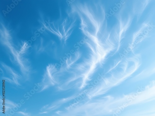 blue sky background with clouds, Clouds on sky photo