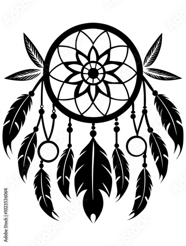Traditional dreamcatchers ornament
