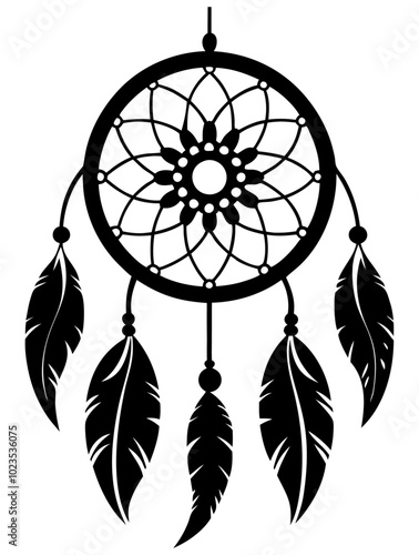 Traditional dreamcatchers ornament