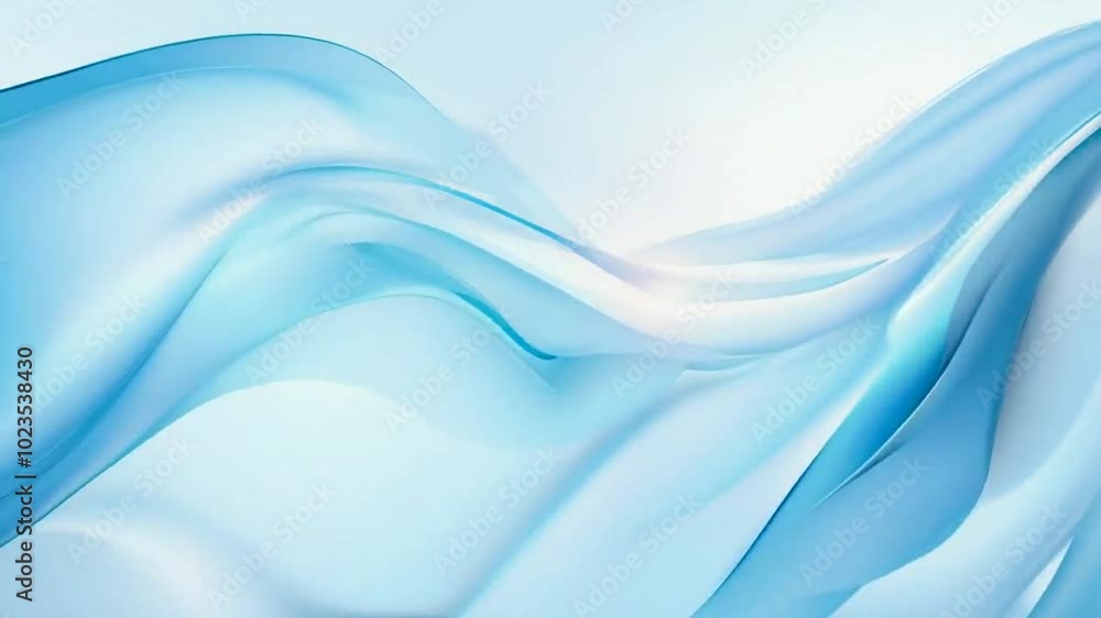 A smooth, flowing abstract design in soft blue tones, evoking calm and tranquility. A smooth, flowing abstract design in soft blue tones, evoking calm and tranquility.