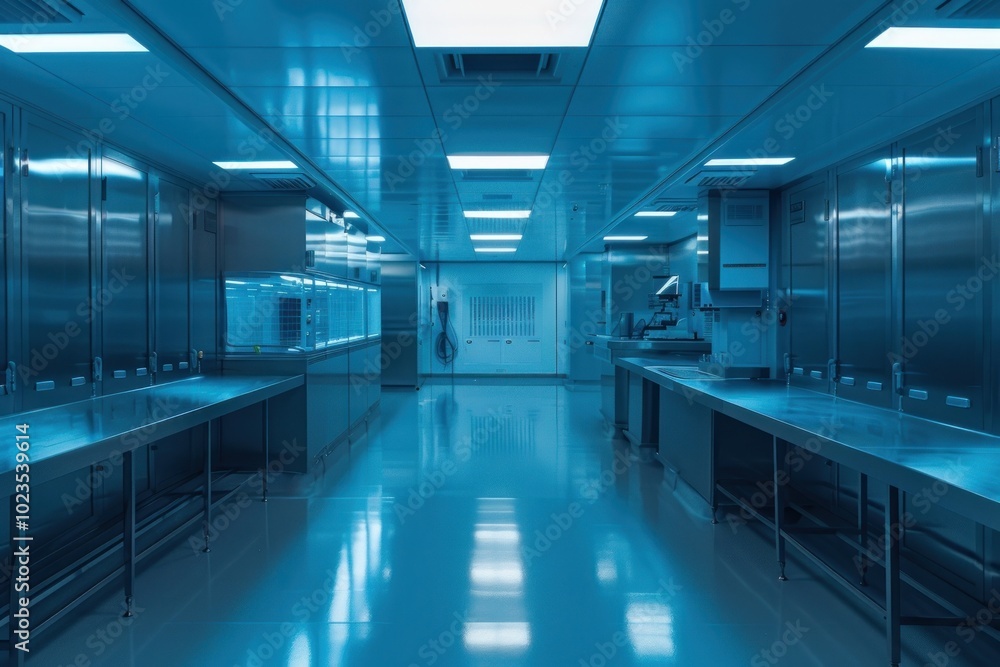 Obraz premium Modern sterile laboratory environment