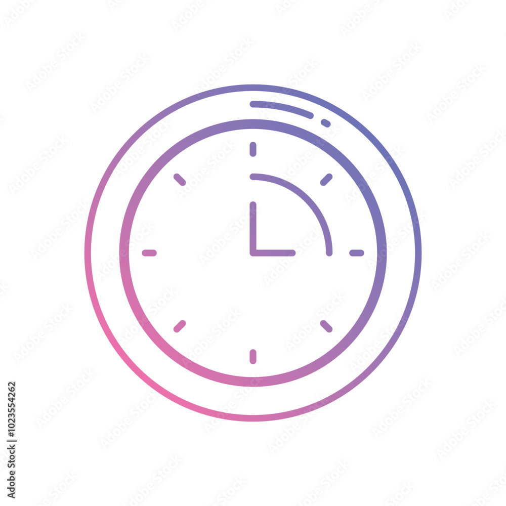 Time Picker vector icon stock illustration Time Picker vector icon stock illustration