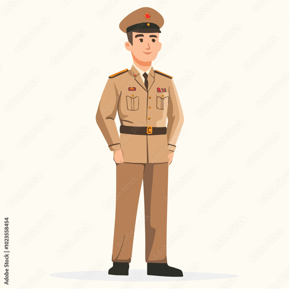 Police Men vector illustration Police Men vector illustration