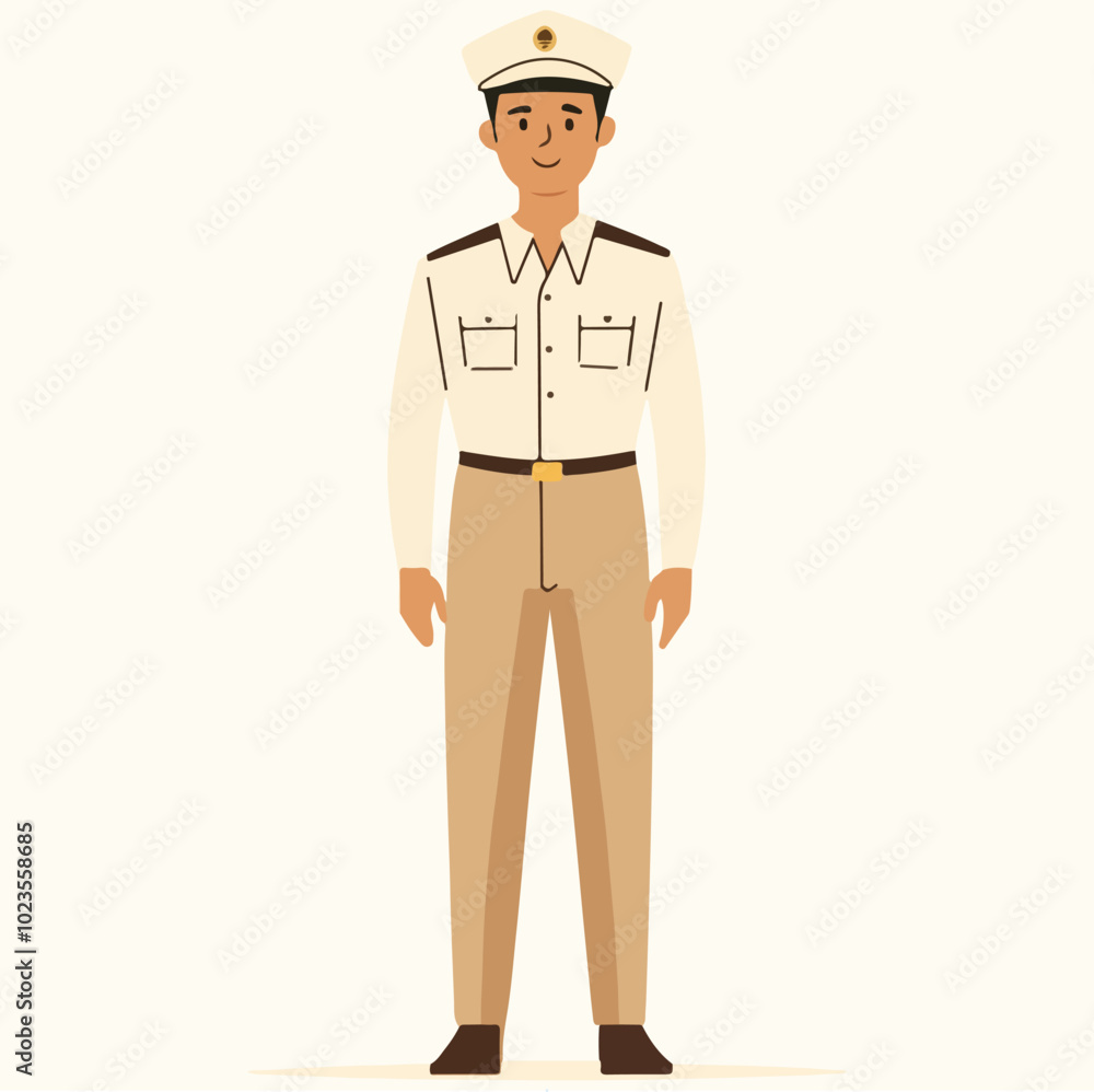 Police Men vector illustration Police Men vector illustration