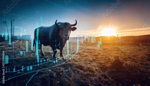 Bullish stock market outlook for the year photo