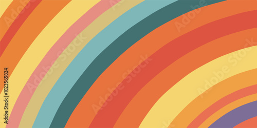 A colorful LGBTQ pride flag waving gently in the wind, symbolizing love, diversity, acceptance, and equality. Perfect for use in designs related to LGBTQ rights, events, pride celebrations, and inclus