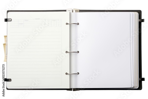 Wallpaper Mural Binder diary page open. Torontodigital.ca