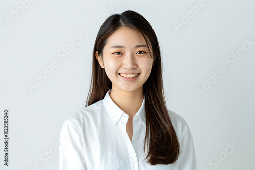 portrait of a smiling woman