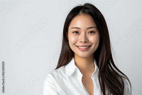 portrait of a smiling woman